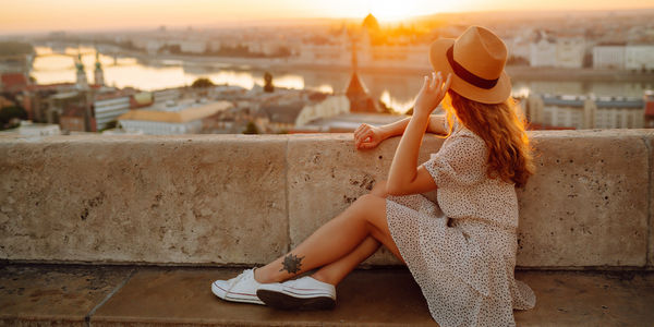 female traveler