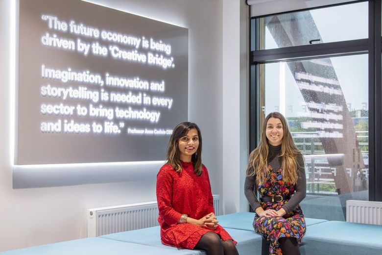 Founders Tanuvi Ethunandan and Erin Morris Founders Tanuvi Ethunandan and Erin Morris
