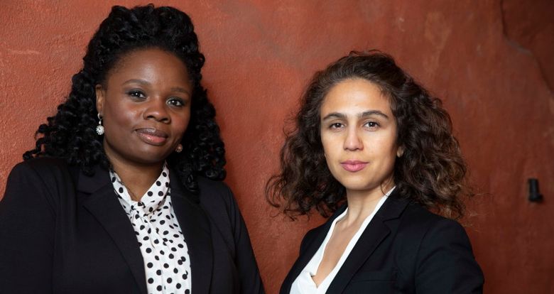 Founders Lola Akinmade Åkerström and Sara Mansouri Founders Lola Akinmade Åkerström and Sara Mansouri