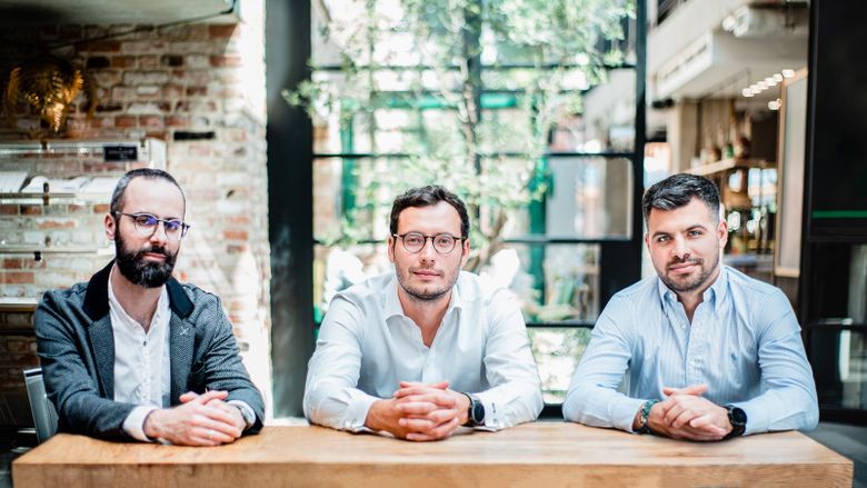 CIO Aleksander Kijek, CEO Hubert Rachwalski and COO Mateusz Czech CIO Aleksander Kijek, CEO Hubert Rachwalski and COO Mateusz Czech