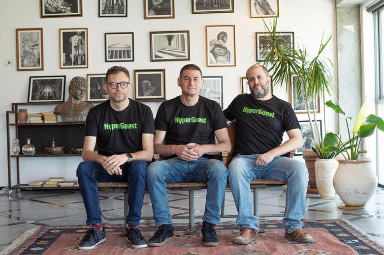 Founders Nir Yaron, Noam Rotem and Amit Rahav Founders Nir Yaron, Noam Rotem and Amit Rahav